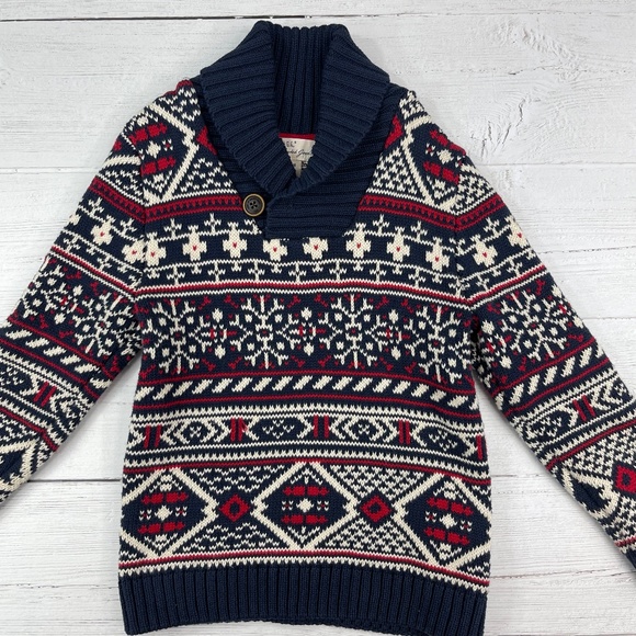Boys H&M Shawl Collar Sweater - Picture 2 of 4